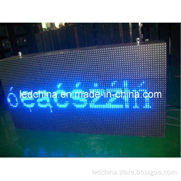 Waterproof Blue Color LED Moving Message Display Sign